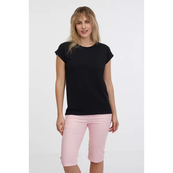  Tricou pentru femei SAM 73 MIRANDA WT 913 NEGRU 