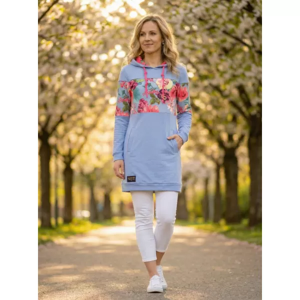  Hanorac de dama ALTISPORT CECILY ALBASTRU 