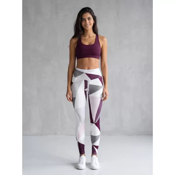  Jambiere lungi premium de damă ALTISPORT VOJ/ALW007LEG01 ALB 