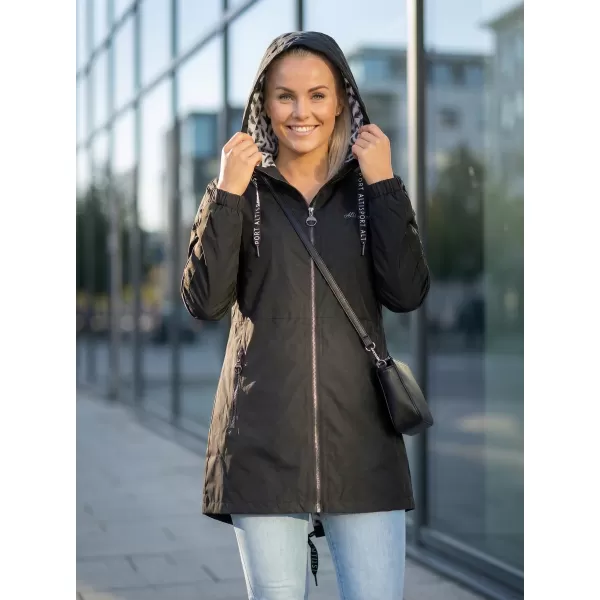  Geaca de dama ALTISPORT CHELSIE NEGRU 