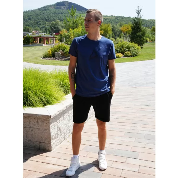  Tricou pentru bărbați ALTISPORT CADMAN ALBASTRU INCHIS 
