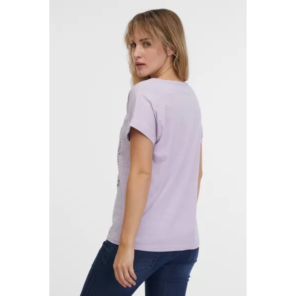  Tricou pentru femei SAM 73 NAZARENA WT 917 LAVANDĂ 