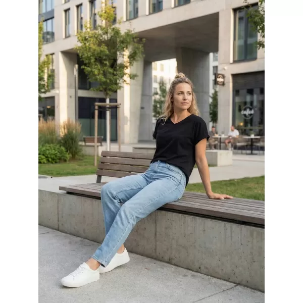  Tricou pentru femei SAM 73 CAROLINA WT 908 NEGRU 
