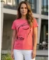 Tricou pentru femei SAM 73 MARIANELA WT 905 ZMEURA USOARA