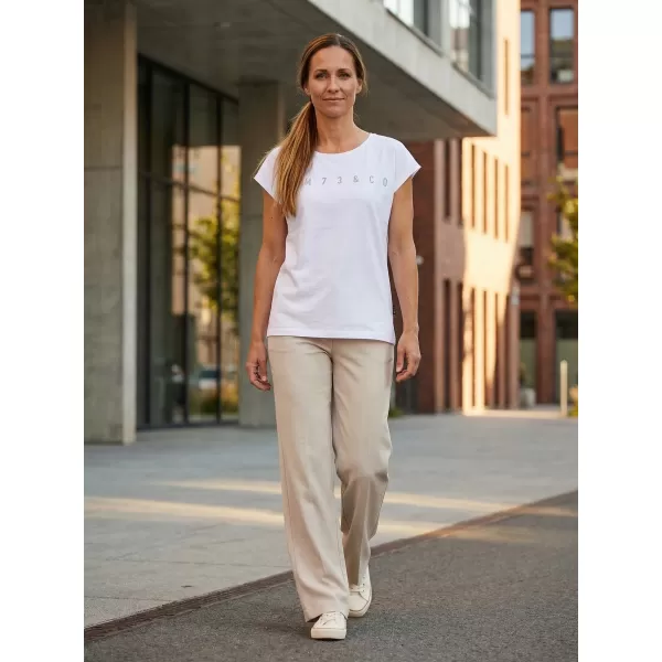  Tricou pentru femei SAM 73 OCTAVIA WT 921 ALB 