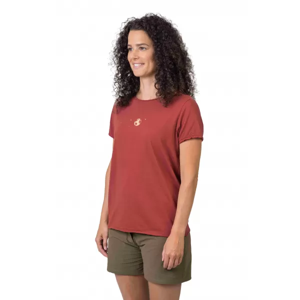  Tricou pentru femei HANNAH EDITH MARSALA 