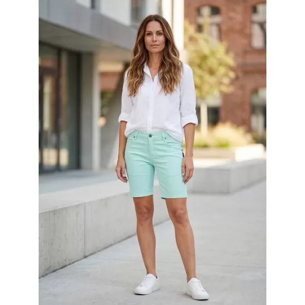  Pantaloni scurți de damă SAM 73 FRIDA WS 794 MENTĂ 