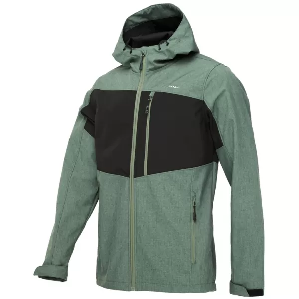  Jachetă softshell pentru bărbați LOAP LADAN SFM2401 VERDE 
