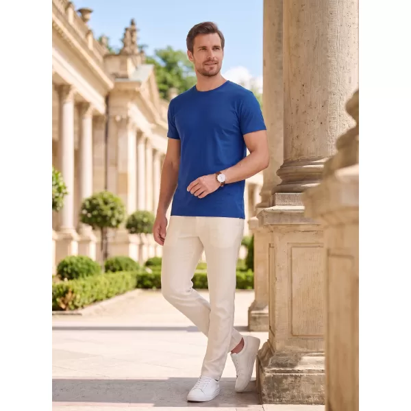  Tricou pentru bărbați ALTISPORT NoPrint NP/ALM921 ALBASTRU REGAL 