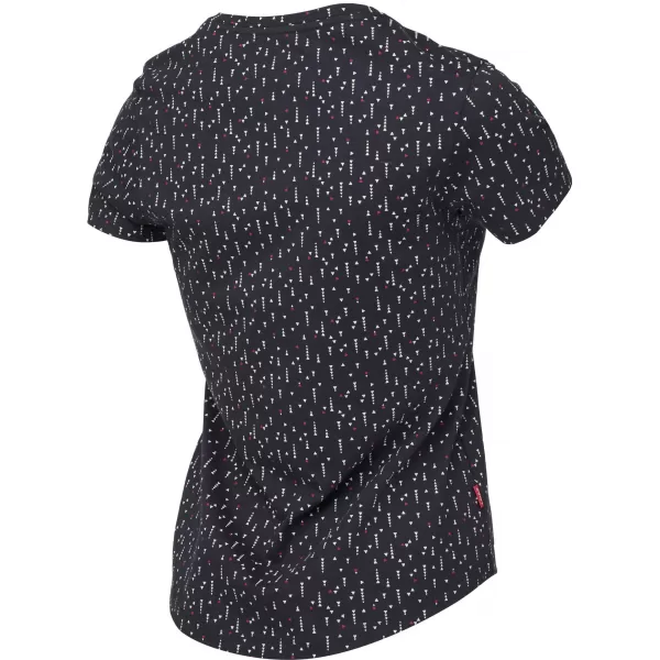  Tricou de damă LOAP BAKLAVA CLW2441 ALBASTRU ÎNCHIS 