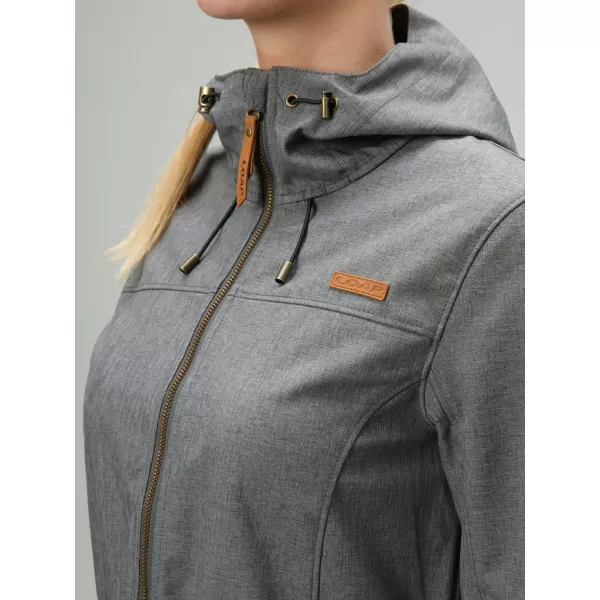  Palton softshell dama LOAP LAVILA SFW2402 GRI 