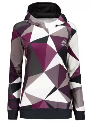 Hanorac funcțional premium pentru femei ALTISPORT VOJ/ALW007MI01 VIOLET