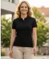 Tricou de damă cu guler ALTISPORT NoPrint NP/ALW012 NEGRU