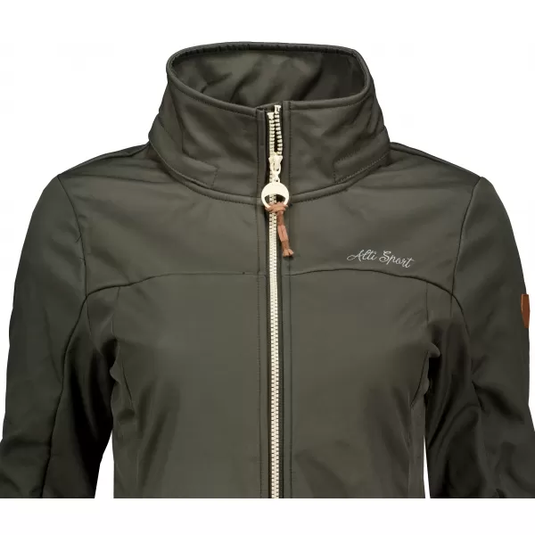  Palton softshell dama ALTISPORT CIARA KAKI 