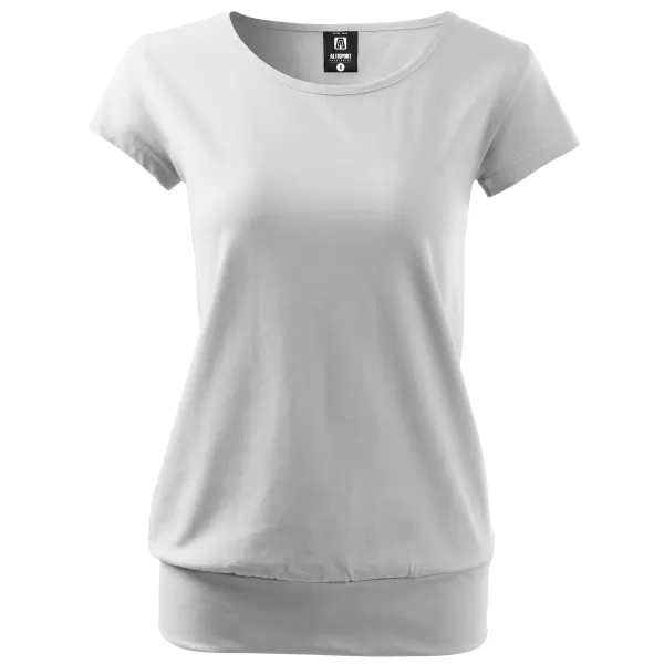  Tricou pentru femei ALTISPORT NoPrint NP/ALW021 ALB 