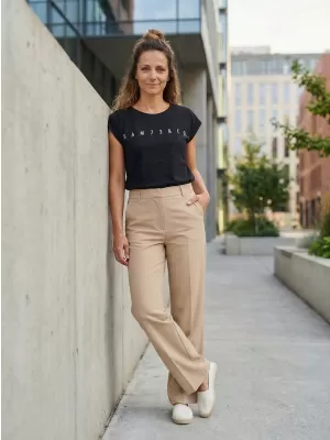 Tricou pentru femei SAM 73 OCTAVIA WT 921 NEGRU