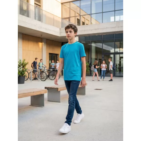  Tricou pentru copii ALTISPORT NoPrint NP/ALK531 TURCOAZ 