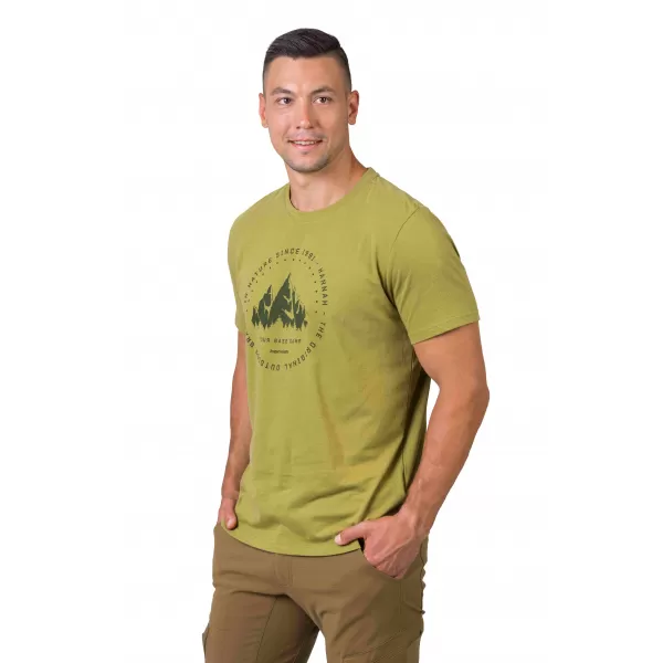  Tricou pentru bărbați HANNAH GREG MĂSLINE VERZI 