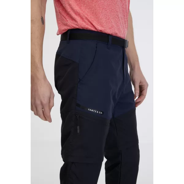  Pantaloni pentru bărbați SAM 73 CALEB MK 765 ALBASTRU ÎNCHIS 