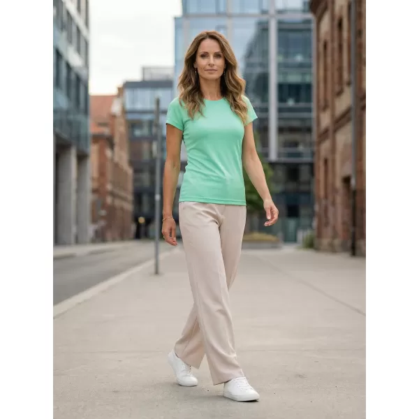 Tricou funcțional de damă ALTISPORT NoPrint NP/ALW041 MENTĂ 