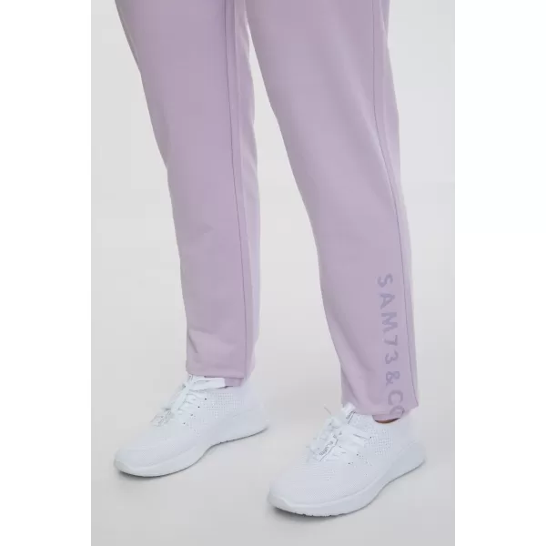  Pantaloni de trening pentru femei SAM 73 MAGDALENA WK 808 LAVANDĂ 