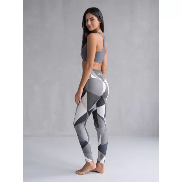  Jambiere lungi premium de damă ALTISPORT VOJ/ALW007LEG01 GRI 