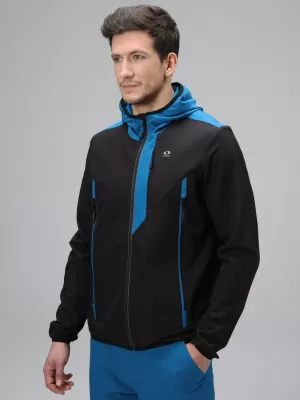 Jachetă softshell pentru bărbați LOAP URSUN SFM2404 NEGRU