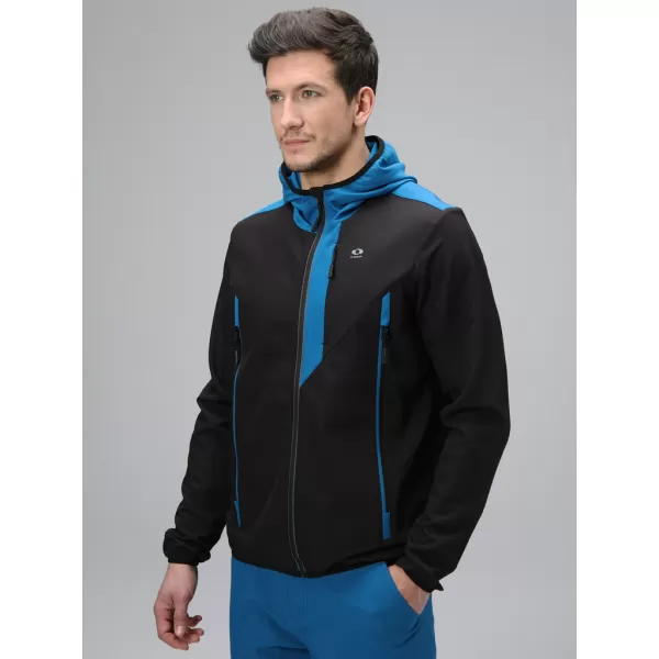  Jachetă softshell pentru bărbați LOAP URSUN SFM2404 NEGRU 
