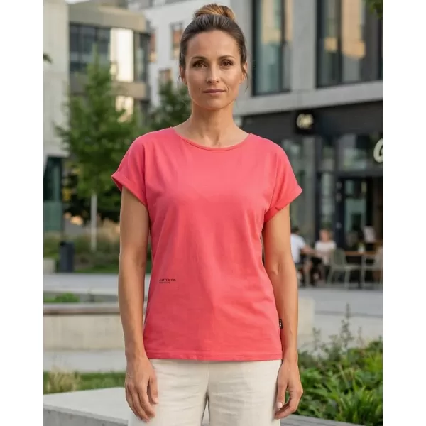  Tricou pentru femei SAM 73 CRISTINA WT 918 ZMEURA USOARA 