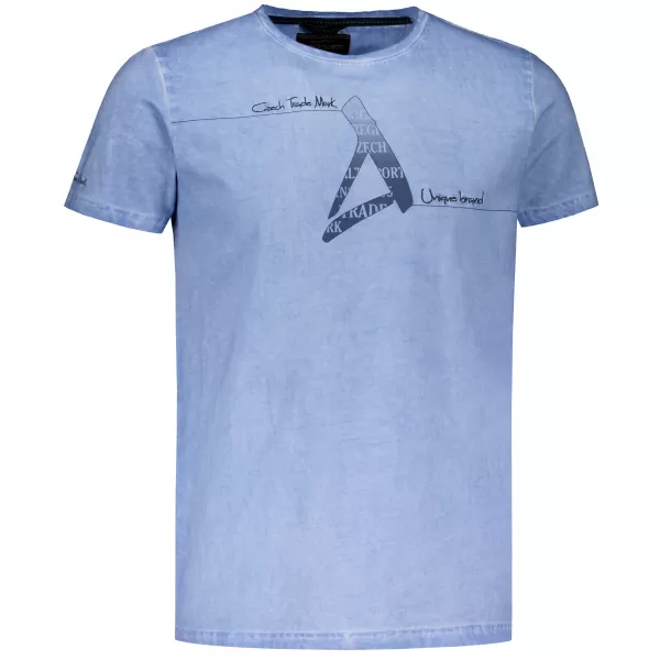  Tricou pentru bărbați ALTISPORT CADMAN ALBASTRU 