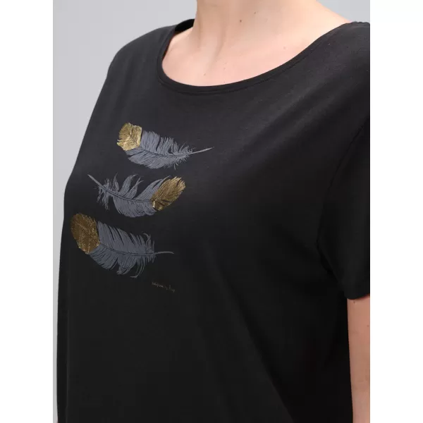  Tricou pentru femei LOAP ASIKA CLW2459 NEGRU 