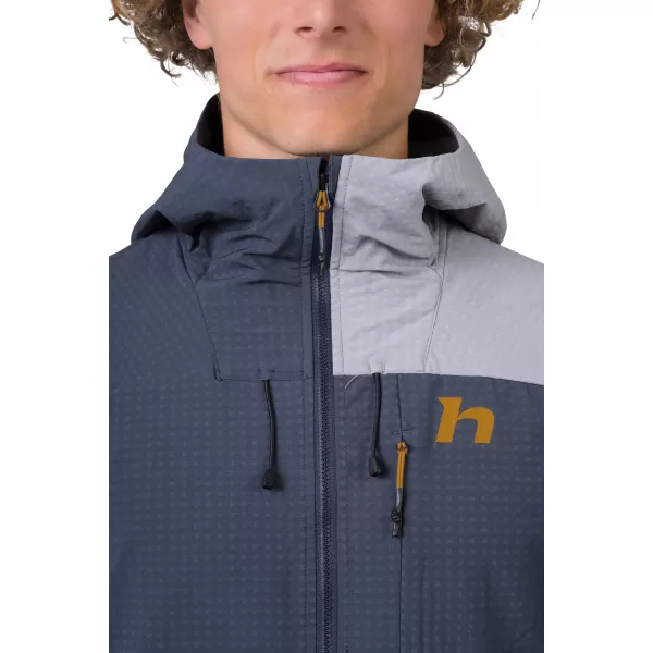  Jachetă pentru bărbați HANNAH AREN HOODY CERNEALĂ/PIELE DE RECHIN 