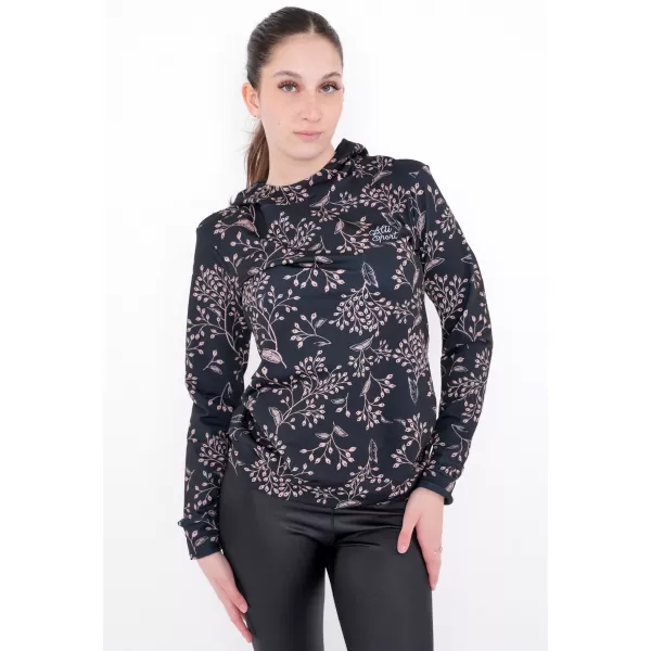  Hanorac funcțional premium pentru femei ALTISPORT VOJ/ALW025MI01 NEGRU 