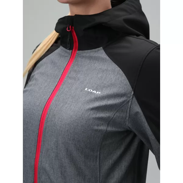  Jachetă softshell de damă LOAP LADANA SFW2403 GRI 
