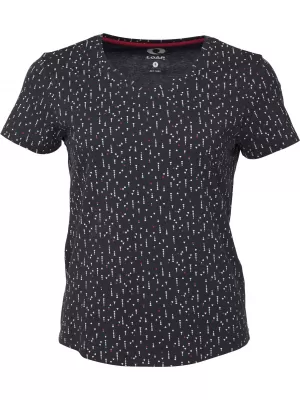 Tricou de damă LOAP BAKLAVA CLW2441 ALBASTRU ÎNCHIS