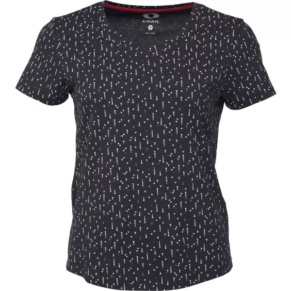  Tricou de damă LOAP BAKLAVA CLW2441 ALBASTRU ÎNCHIS 