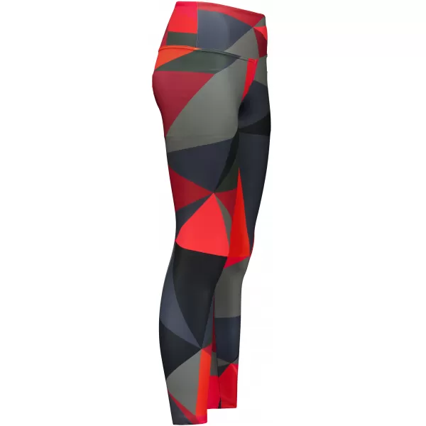  Jambiere lungi premium de damă ALTISPORT VOJ/ALW007LEG01 ROȘU 