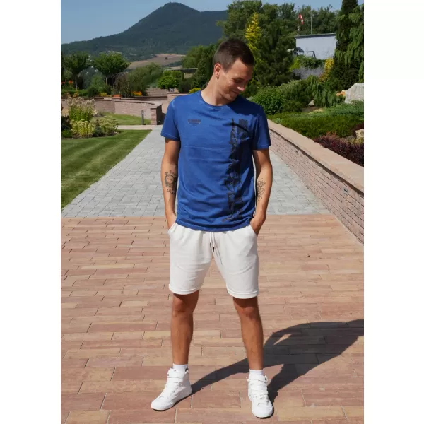  Tricou pentru bărbați ALTISPORT CALISTO ALBASTRU 