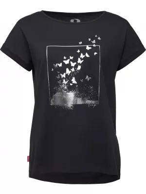 Tricou pentru femei LOAP BAZALA CLW2440 ALBASTRU ÎNCHIS
