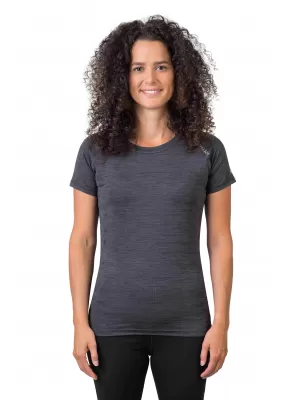 Tricou pentru femei HANNAH SHELLY II ANTRACIT MEL