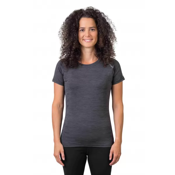  Tricou pentru femei HANNAH SHELLY II ANTRACIT MEL 