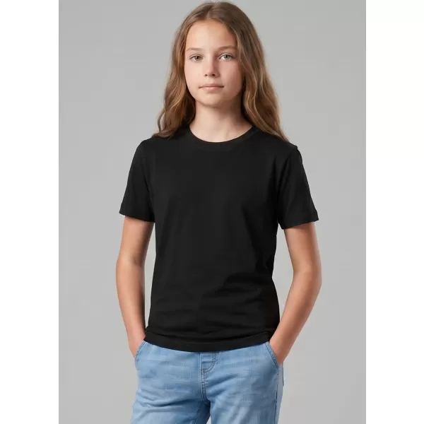  Tricou pentru copii ALTISPORT NoPrint NP/ALK531 NEGRU 