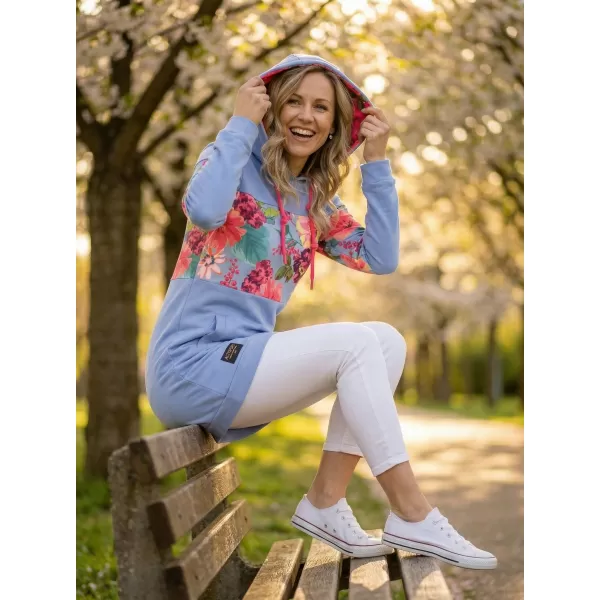  Hanorac de dama ALTISPORT CECILY ALBASTRU 