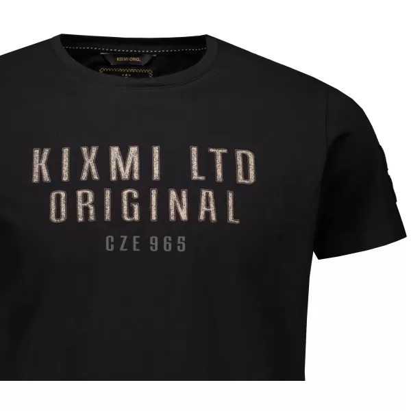  Tricou pentru bărbați KIXMI SALEM NEGRU 