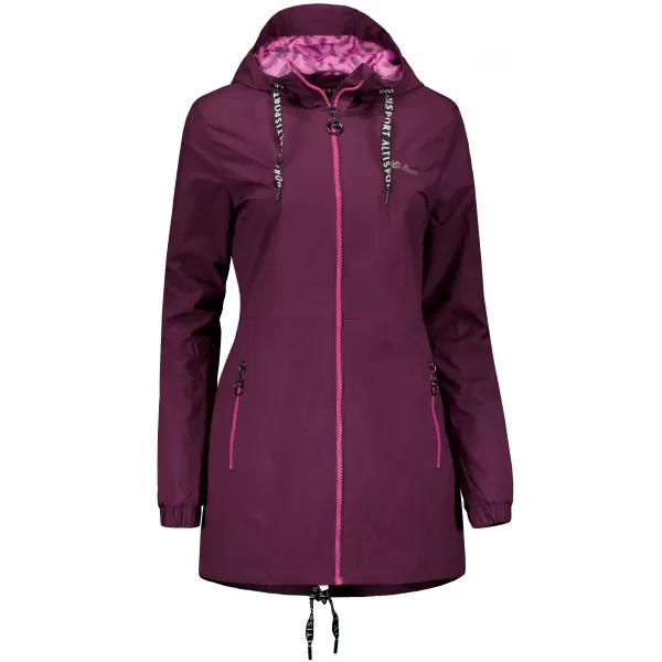 Geaca de dama ALTISPORT CHELSIE VIOLET/ROZ 