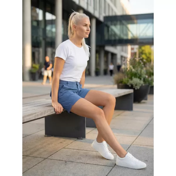  Pantaloni scurți de damă SAM 73 AURORA WS 793 ALBASTRU MEDIU 
