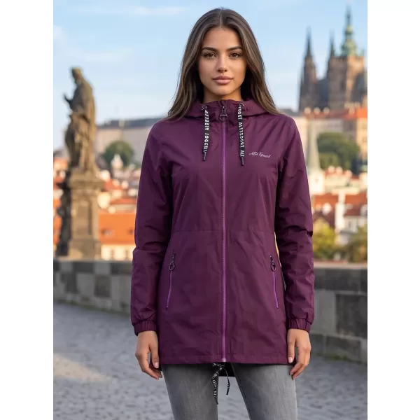  Geaca de dama ALTISPORT CHELSIE VIOLET 