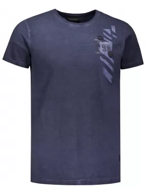 Tricou pentru bărbați ALTISPORT CLARK ALBASTRU INCHIS