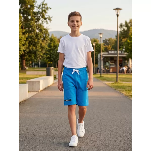  Pantaloni scurți pentru băieți SAM 73 FLOP KS 510 ALBASTRU STRĂLUCITOR 