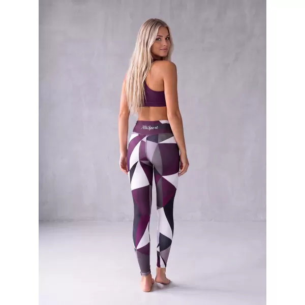  Jambiere lungi premium de damă ALTISPORT VOJ/ALW007LEG01 VIOLET 